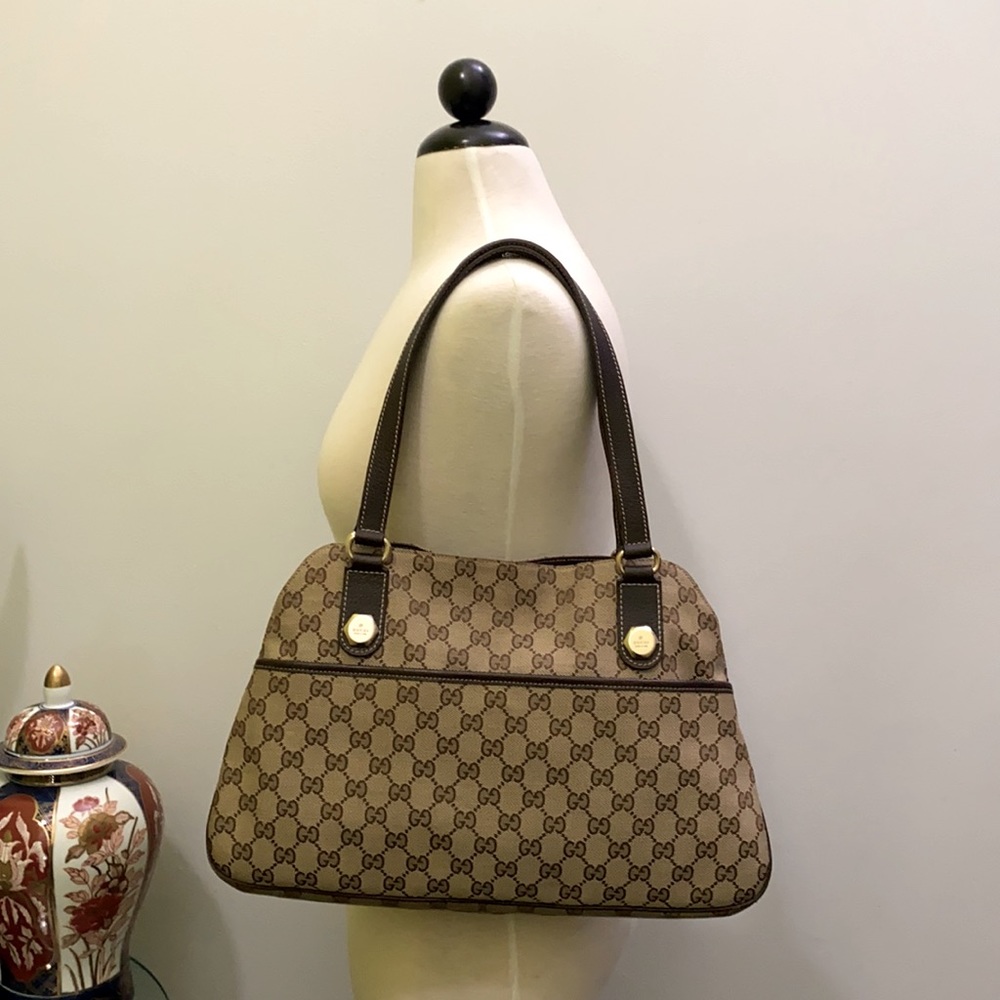 GUCCI MONOGRAM CHARMY TOTE BAG - NWOT